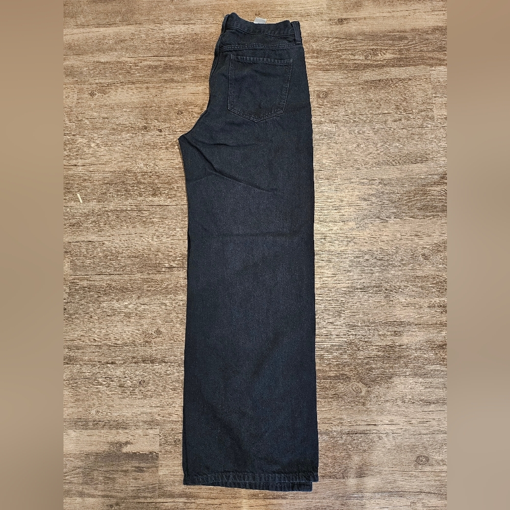 Wide Leg navy jeans